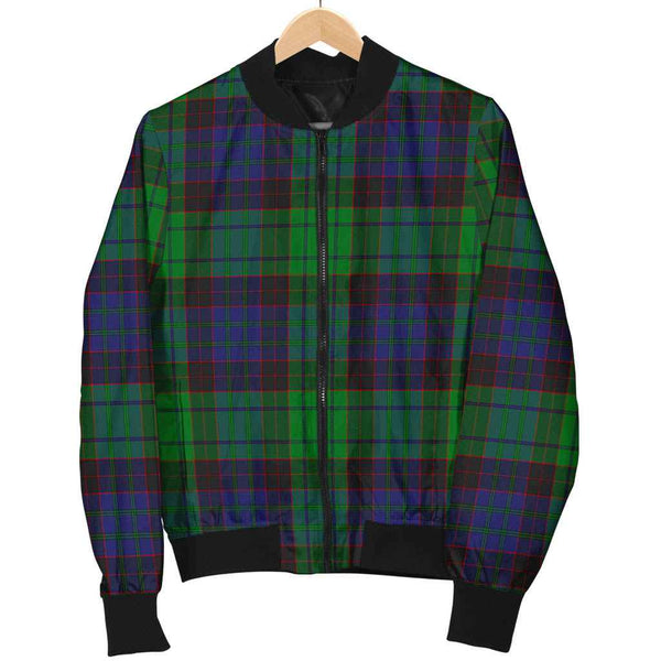 Scottish Stewart Old Modern Clan Tartan Bomber Jacket Tartan Plaid 1
