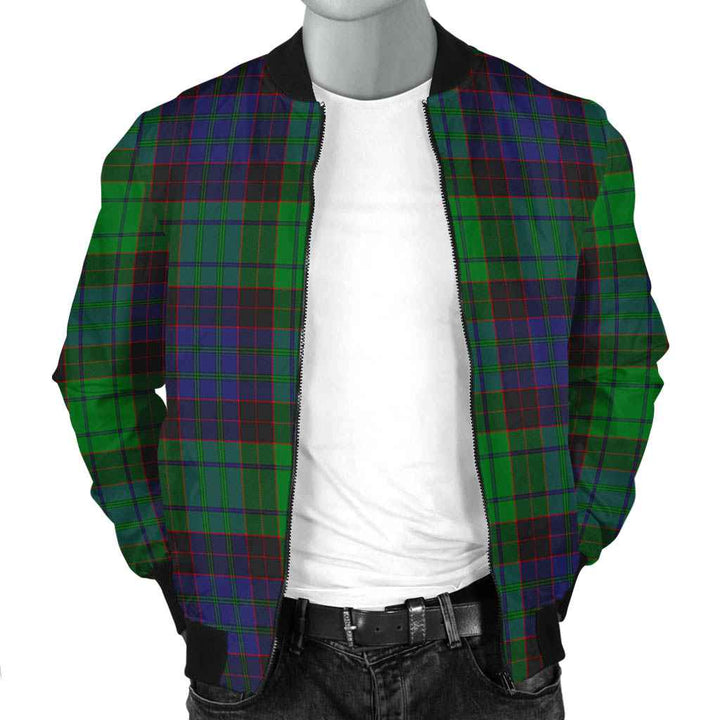 Scottish Stewart Old Modern Clan Tartan Bomber Jacket Tartan Plaid 2
