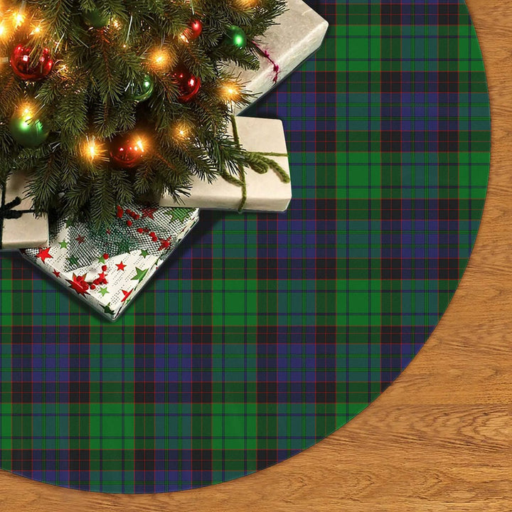 Scottish Stewart Old Modern Clan Tartan Christmas Tree Skirt No Tassels 2 Tartan Plaid