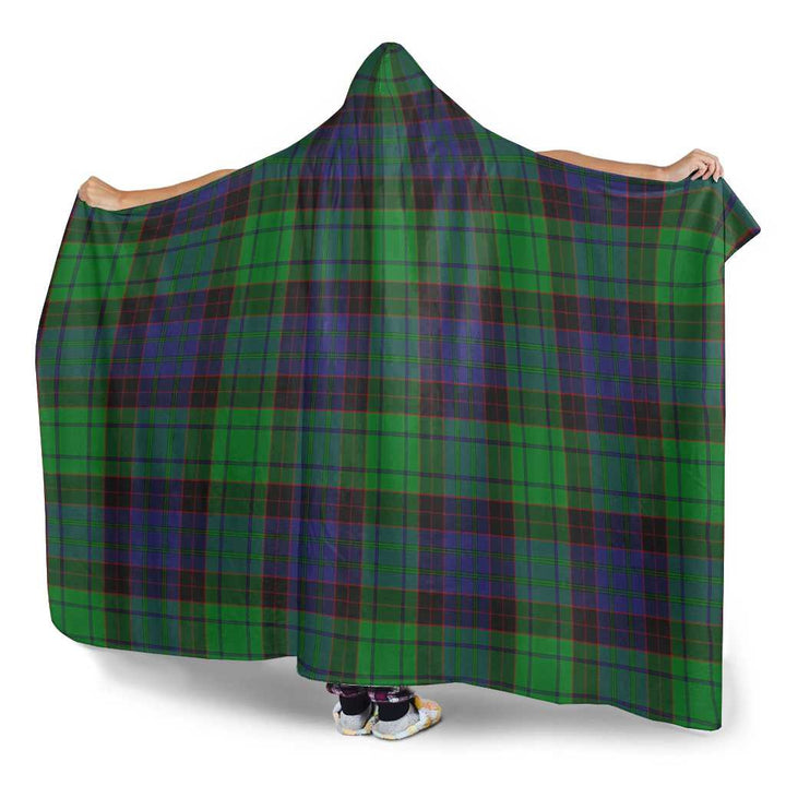 Scottish Stewart Old Modern Clan Tartan Hooded Blanket Tartan Plaid 3