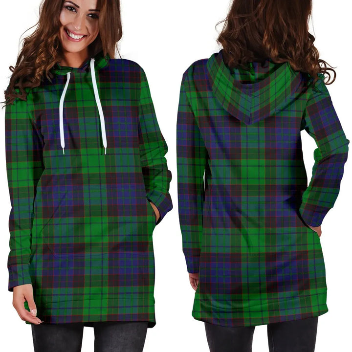 Scottish Stewart Old Modern Clan Tartan Hoodie Dress