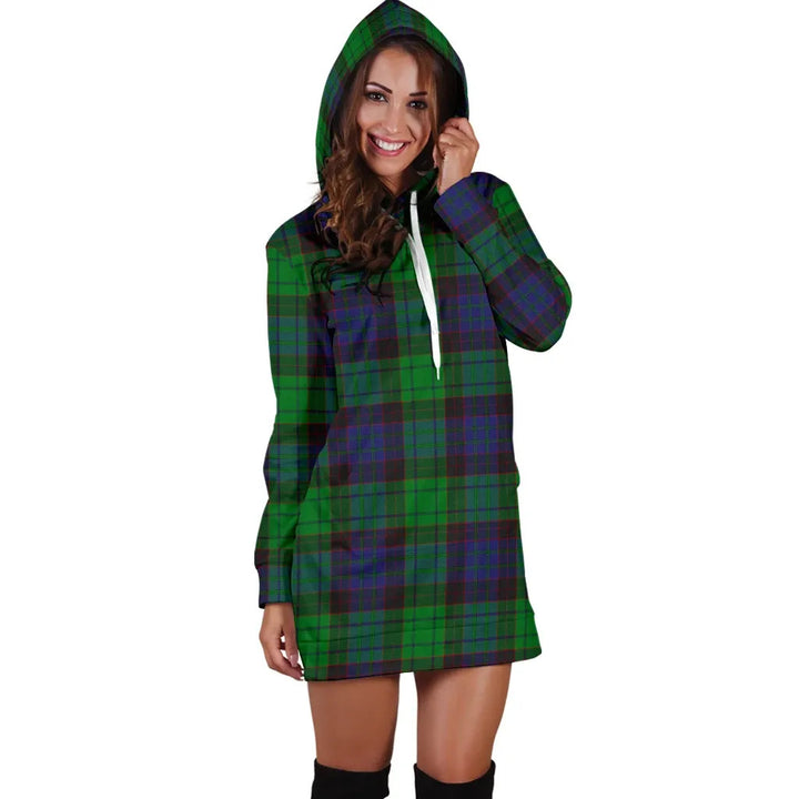 Scottish Stewart Old Modern Clan Tartan Hoodie Dress
