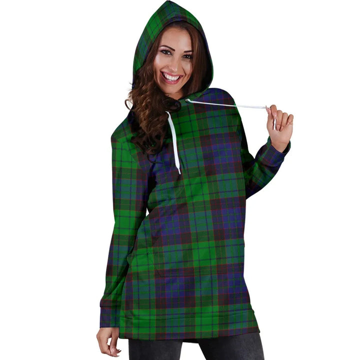 Scottish Stewart Old Modern Clan Tartan Hoodie Dress