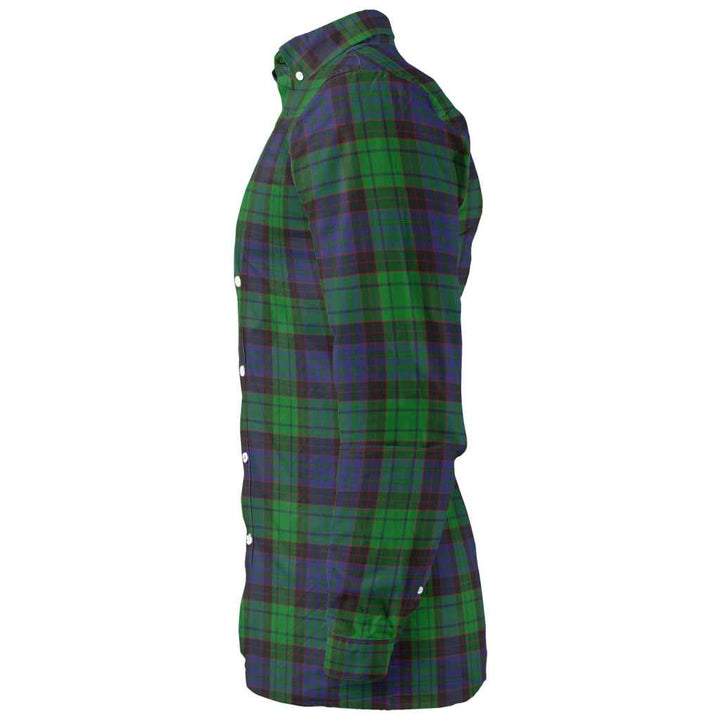 Scottish Stewart Old Modern Clan Tartan Long Sleeve Shirt Tartan Plaid