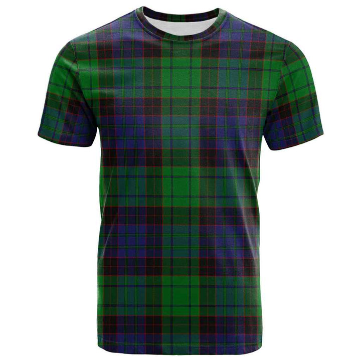 Scottish Stewart Old Modern Clan Tartan T-Shirt Front Side Tartan Plaid