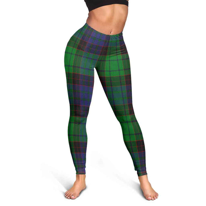 Scottish Stewart Old Modern Clan Tartan Women Leggings Tartan Plaid 3