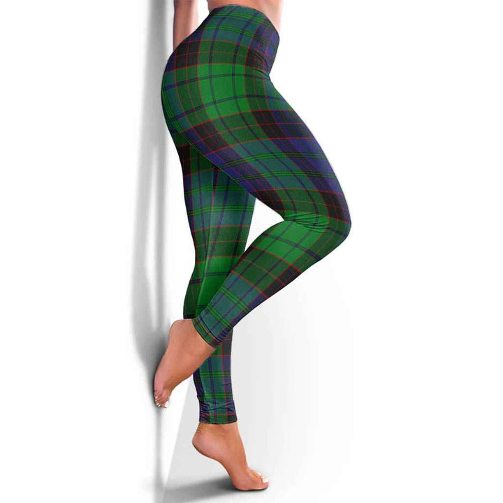 Scottish Stewart Old Modern Clan Tartan Women Leggings Tartan Plaid 4