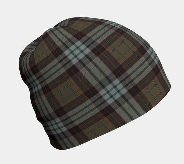 Scottish Stewart Old Weathered Clan Tartan Beanie 1 Tartan Plaid
