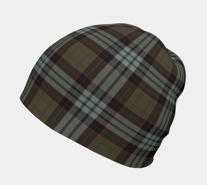 Scottish Stewart Old Weathered Clan Tartan Beanie 2 Tartan Plaid