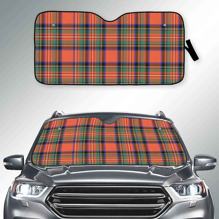 Scottish Stewart Royal Ancient Clan Tartan Car Windshield Sun Shade Tartan Plaid 2