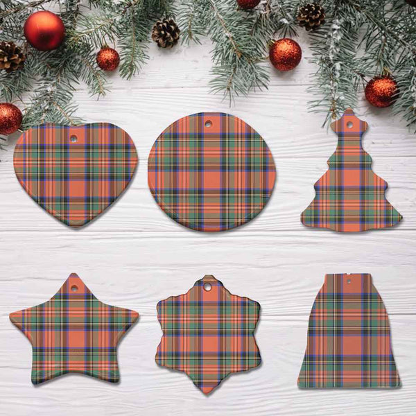 Scottish Stewart Royal Ancient Clan Tartan Ceramic Ornament All Tartan Plaid