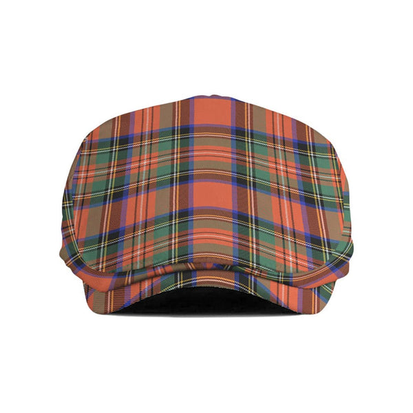 Scottish Stewart Royal Ancient Clan Tartan Flat Cap Tartan Plaid 1