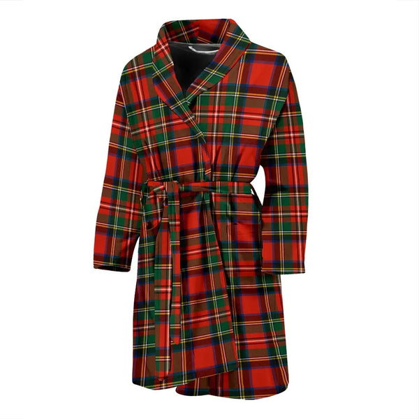 Scottish Stewart Royal Modern Clan Tartan Bathrobe 2