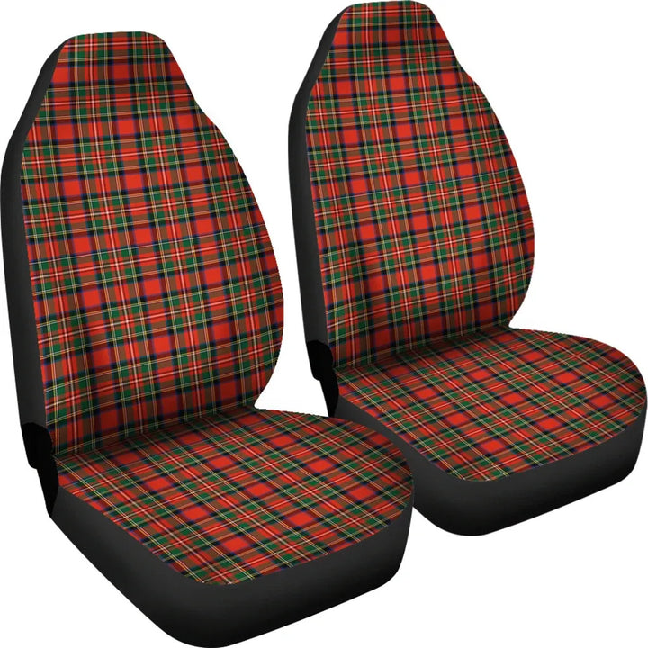 Scottish Stewart Royal Modern Clan Tartan Car Seat Covers 4