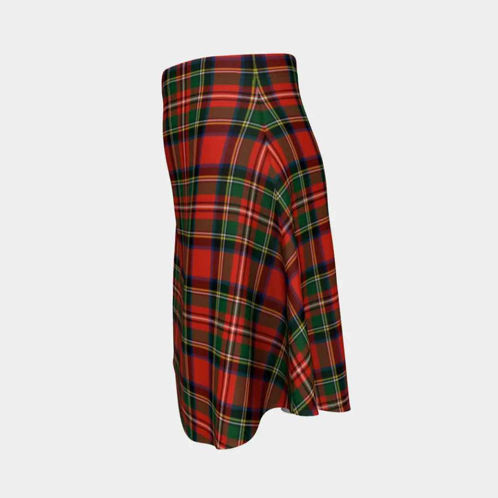 Scottish Stewart Royal Modern Clan Tartan Flare Skirt Tartan Plaid 2