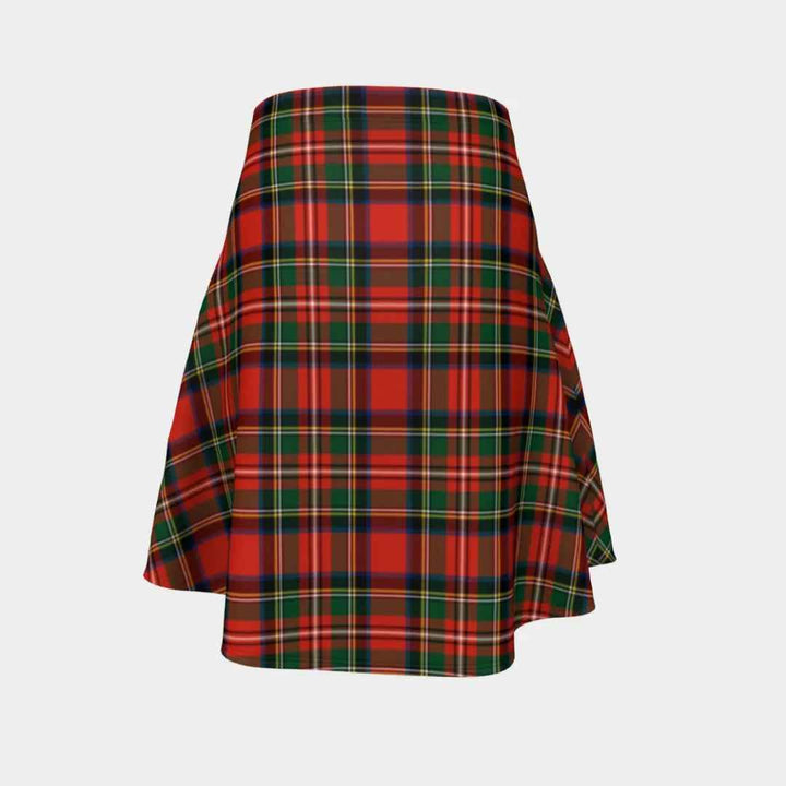 Scottish Stewart Royal Modern Clan Tartan Flare Skirt Tartan Plaid 4