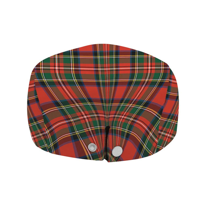 Scottish Stewart Royal Modern Clan Tartan Flat Cap Tartan Plaid 4