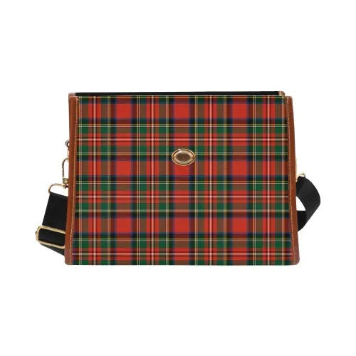 Scottish Stewart Royal Modern Clan Tartan Waterproof Canvas Bag Tartan Plaid 2