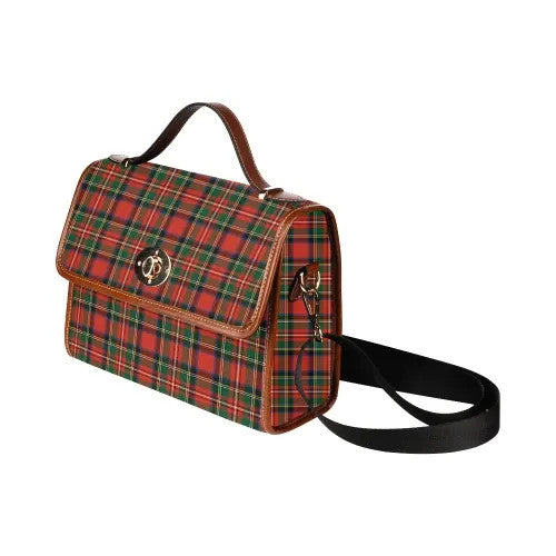 Scottish Stewart Royal Modern Clan Tartan Waterproof Canvas Bag Tartan Plaid 4