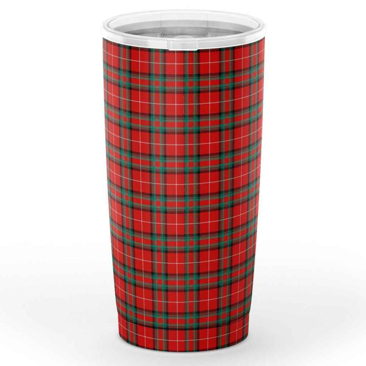 Scottish Stewart (Stuart) of Bute Clan Crest Tartan Insulated Tumbler Tartan Plaid 2