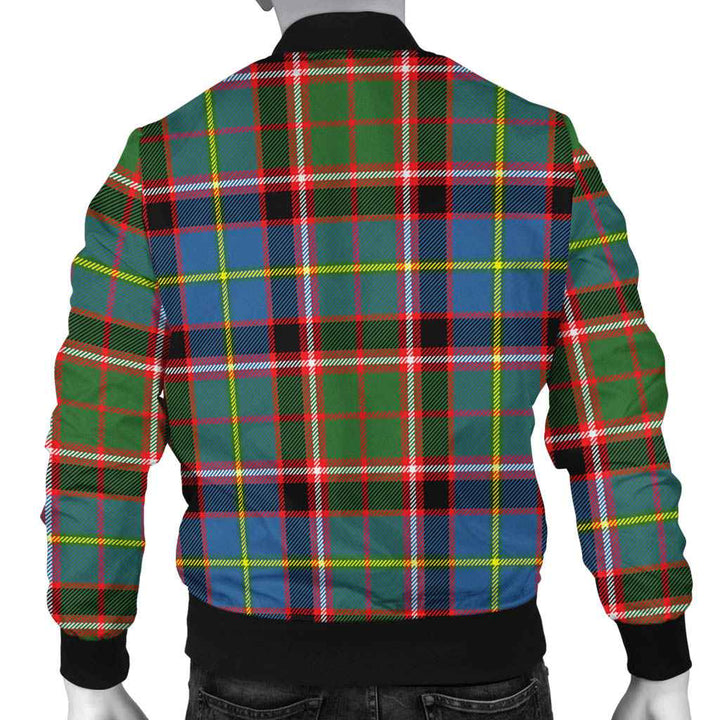 Scottish Stirling & Bannockburn District Clan Tartan Bomber Jacket Tartan Plaid 3