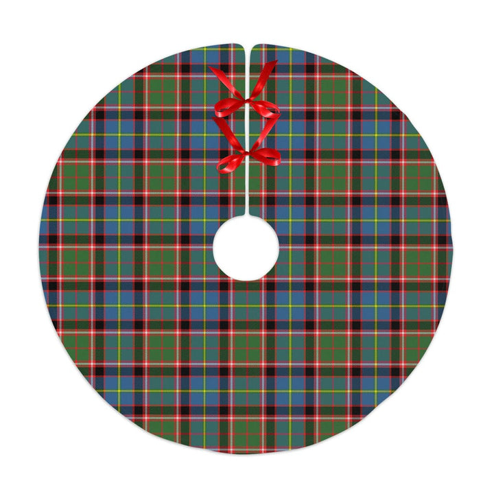 Scottish Stirling & Bannockburn District Clan Tartan Christmas Tree Skirt No Tassels 1 Tartan Plaid