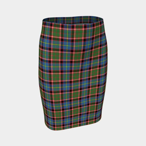 Scottish Stirling & Bannockburn District Clan Tartan Fitted Skirt Tartan Plaid 1