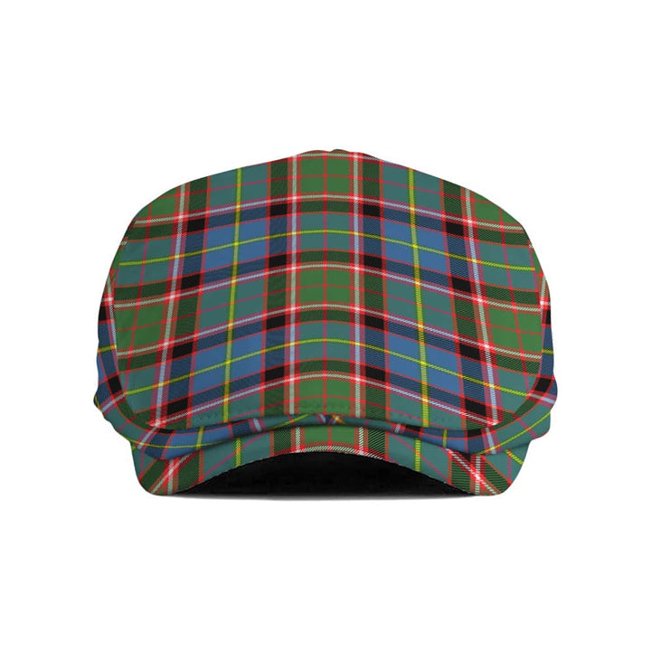 Scottish Stirling & Bannockburn District Clan Tartan Flat Cap Tartan Plaid 1