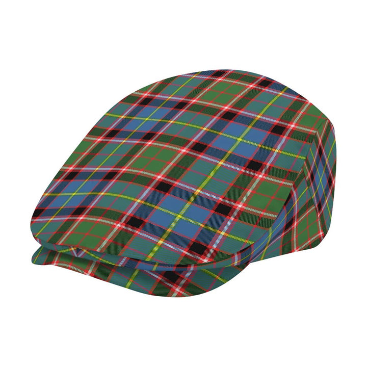 Scottish Stirling & Bannockburn District Clan Tartan Flat Cap Tartan Plaid 2