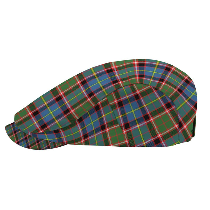 Scottish Stirling & Bannockburn District Clan Tartan Flat Cap Tartan Plaid 3