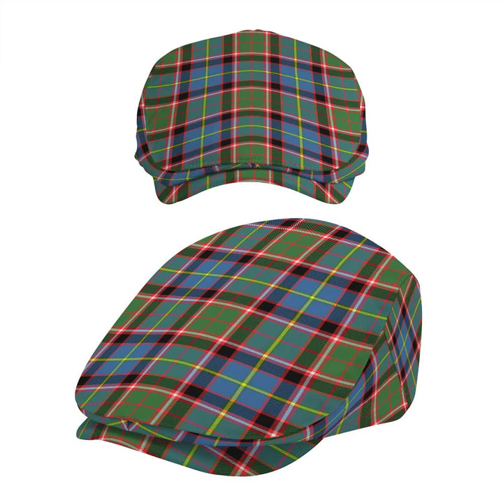 Scottish Stirling & Bannockburn District Clan Tartan Flat Cap Tartan Plaid 5