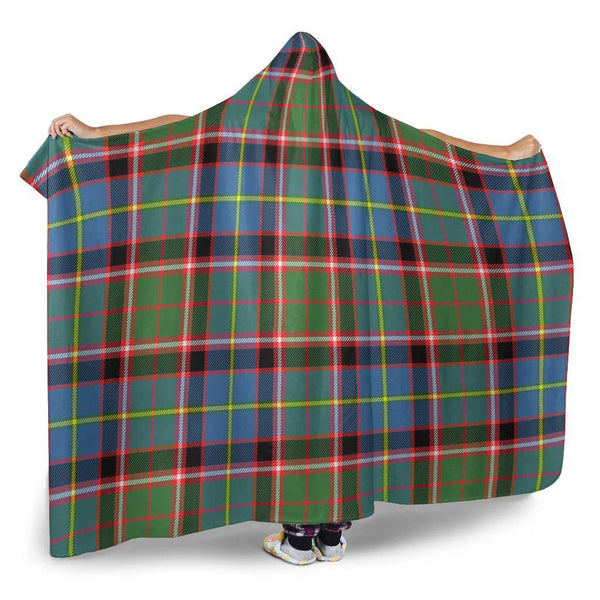 Scottish Stirling & Bannockburn District Clan Tartan Hooded Blanket Tartan Plaid 2