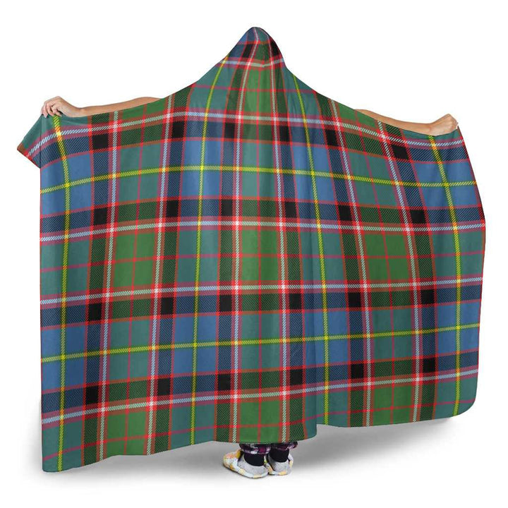 Scottish Stirling & Bannockburn District Clan Tartan Hooded Blanket Tartan Plaid 2