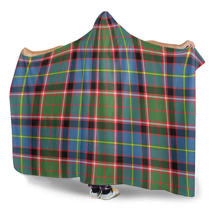 Scottish Stirling & Bannockburn District Clan Tartan Hooded Blanket Tartan Plaid 3