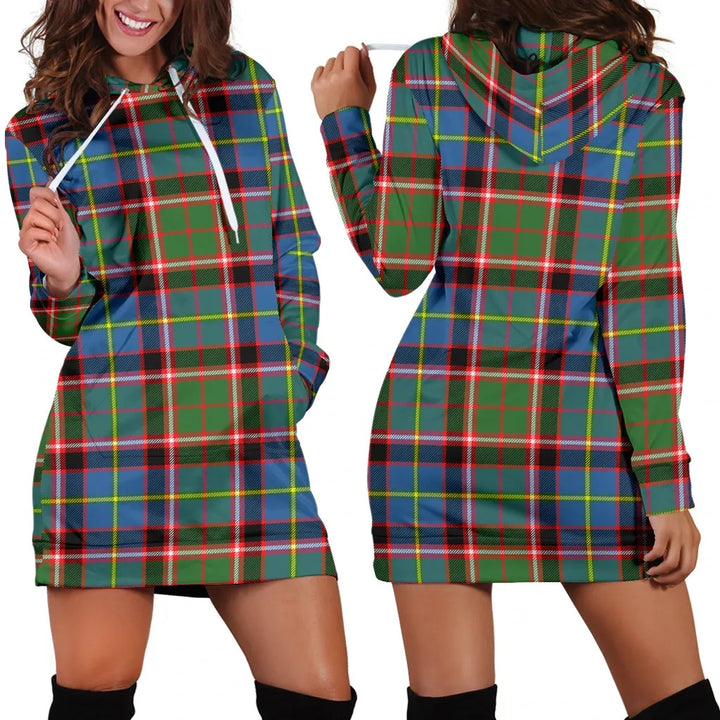Scottish Stirling & Bannockburn District Clan Tartan Hoodie Dress