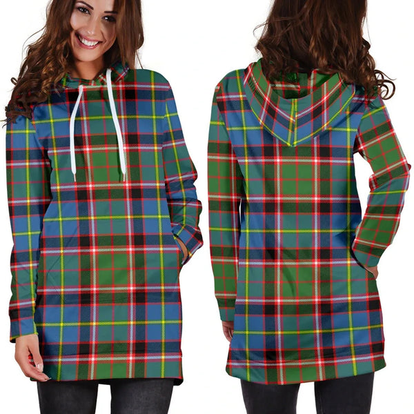 Scottish Stirling & Bannockburn District Clan Tartan Hoodie Dress
