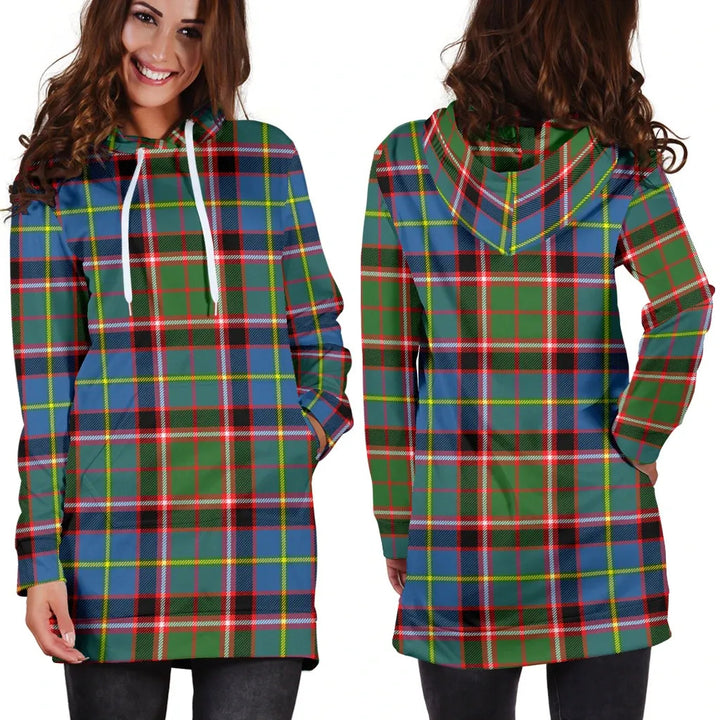 Scottish Stirling & Bannockburn District Clan Tartan Hoodie Dress