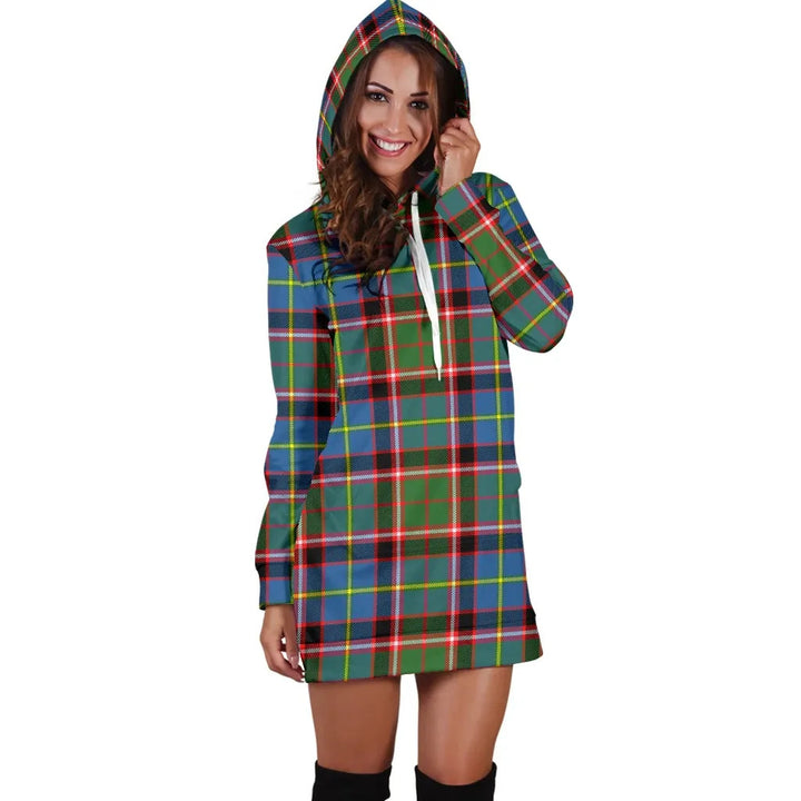 Scottish Stirling & Bannockburn District Clan Tartan Hoodie Dress