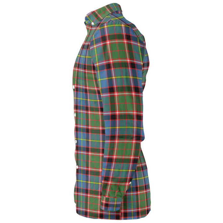 Scottish Stirling & Bannockburn District Clan Tartan Long Sleeve Shirt Tartan Plaid