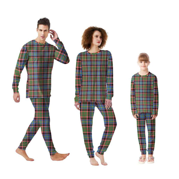 Scottish Stirling & Bannockburn District Clan Tartan Pajama Set Tartan Plaid