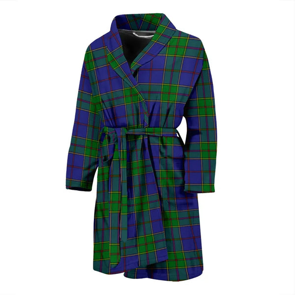 Scottish Strachan Clan Tartan Bathrobe 2