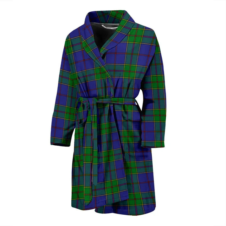Scottish Strachan Clan Tartan Bathrobe 1
