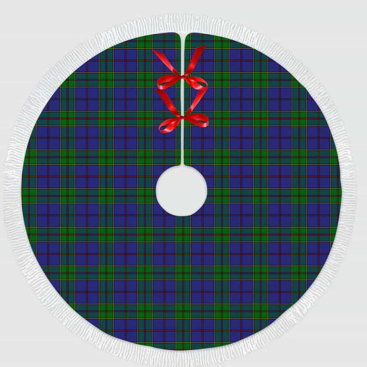 Scottish Strachan Clan Tartan Christmas Tree Skirt Tassels 1 Tartan Plaid
