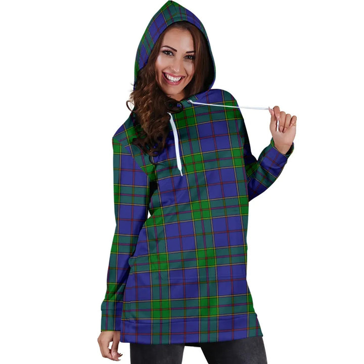 Scottish Strachan Clan Tartan Hoodie Dress