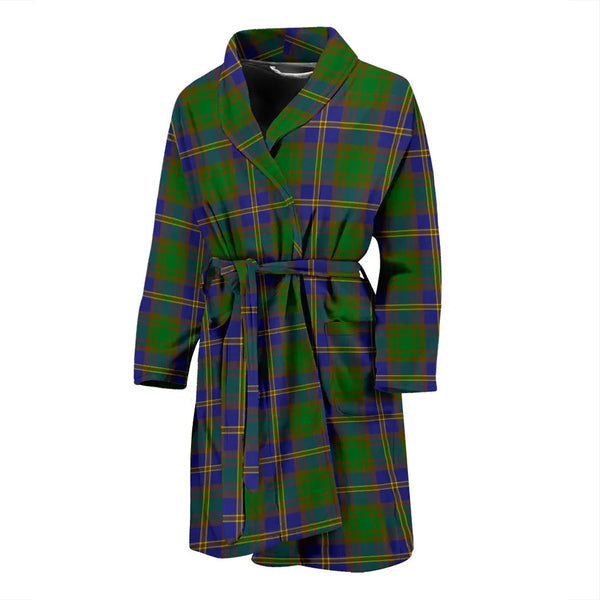 Scottish Strange Of Balkaskie Clan Tartan Bathrobe 2