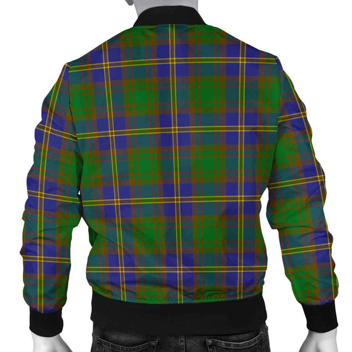 Scottish Strange of Balkaskie Clan Tartan Bomber Jacket Tartan Plaid 3
