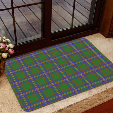 Scottish Strange of Balkaskie Clan Tartan Door Mat Tartan Plaid 1