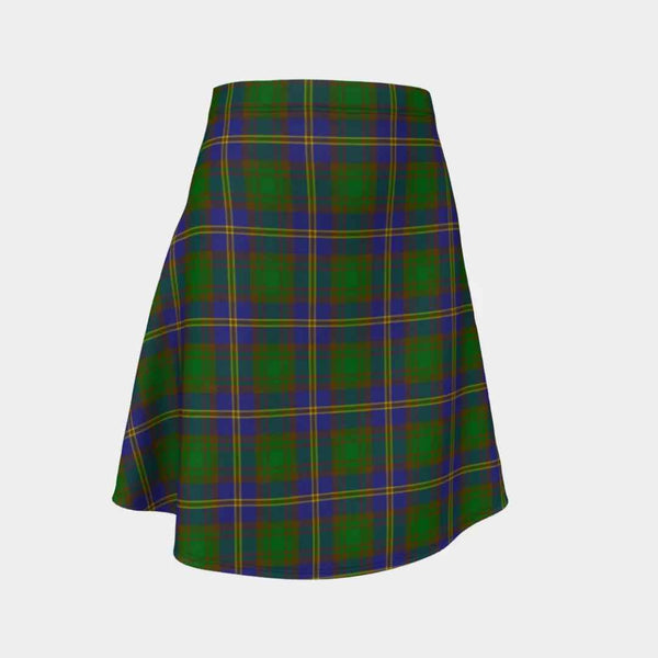 Scottish Strange of Balkaskie Clan Tartan Flare Skirt Tartan Plaid 1
