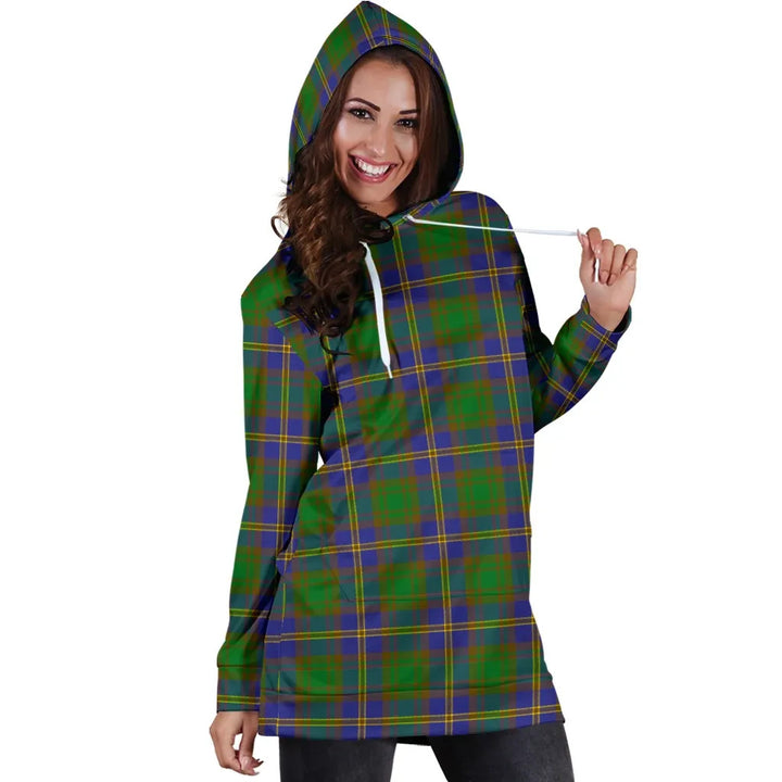 Scottish Strange of Balkaskie Clan Tartan Hoodie Dress