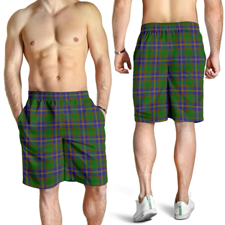 Scottish Strange of Balkaskie Clan Tartan Men's Shorts
